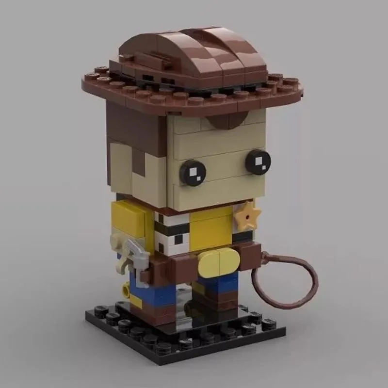 

Woody Cowboy Toy Story Building Blocks Gift - Fangtouzi Series Educational Construction Toy for Kids