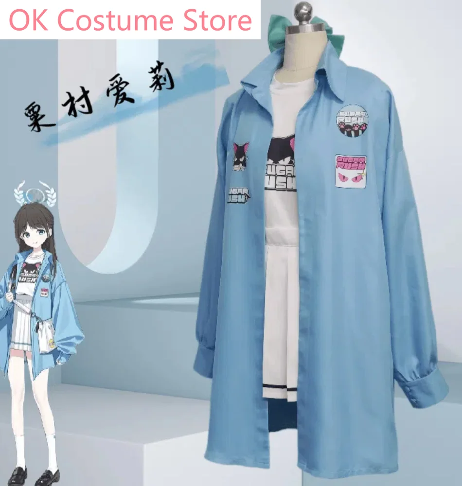 

Blue Archive Kurimura Airi Band Chapter Stage Costumes Cosplay Costume Cos Game Anime Party Uniform Hallowen Play Role Clothes