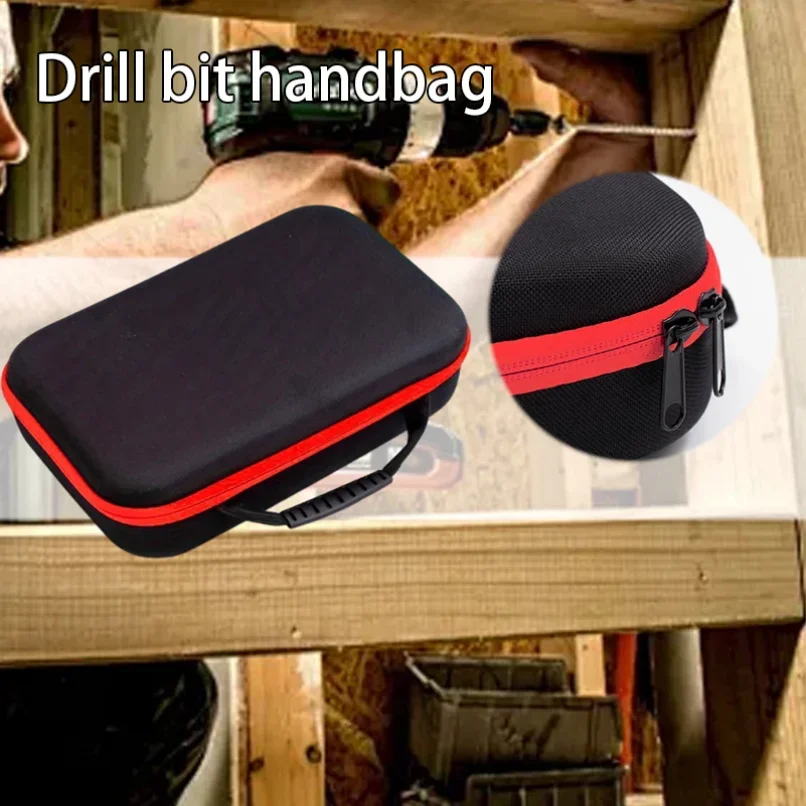 Multifunction Portable Electric Drill Tool Bag Waterproof Shockproof Large Capacity Electrician Hardware Tools Organizer Bags