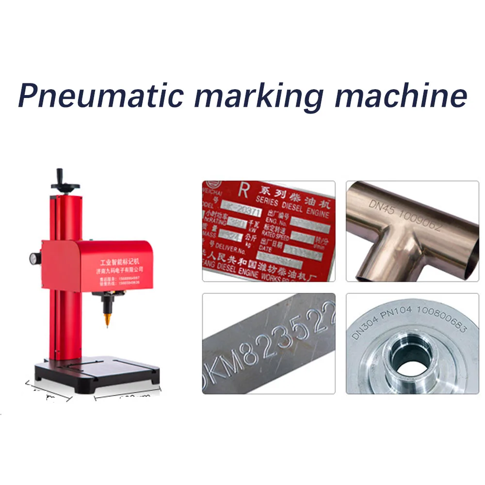 2in1 3 Axis Electric Pneumatic Marking Machine Engraver For Nameplate Metal Parts Touch Scree Marker 170x110/250x150/300x200MM