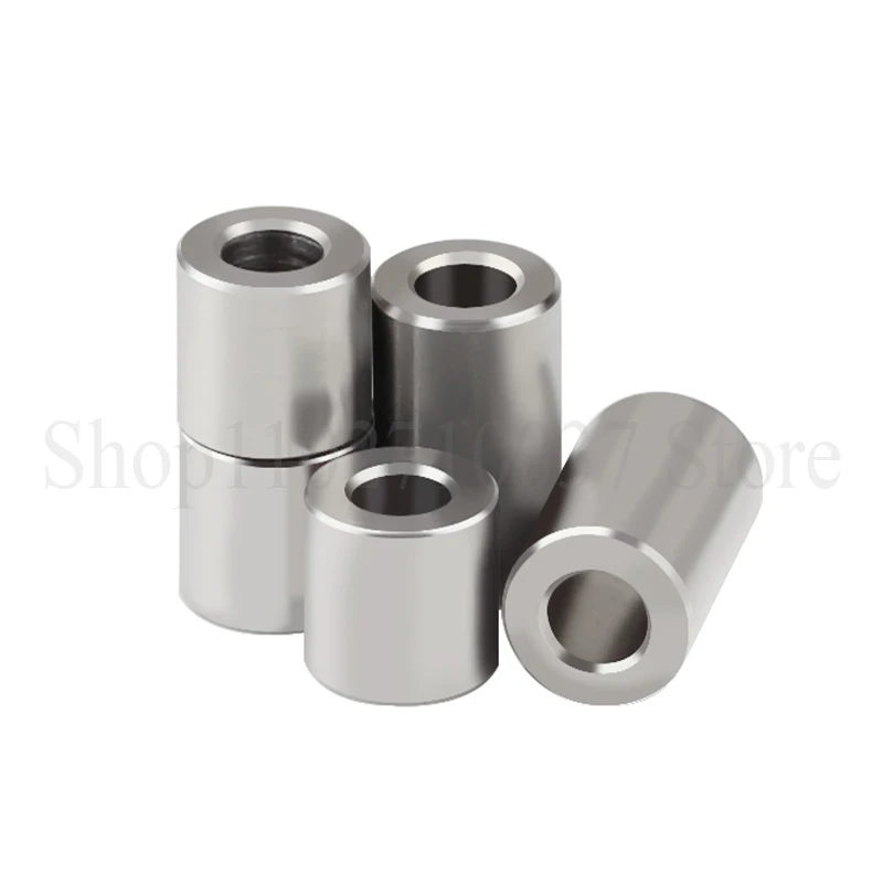 5/10PC Stainless Steel Unthreaded Flat Washer Bushing Gasket Round Hollow Standoff Spacer Sleeve ID=2.1-8.2mm OD=4-20mm L=1-20mm