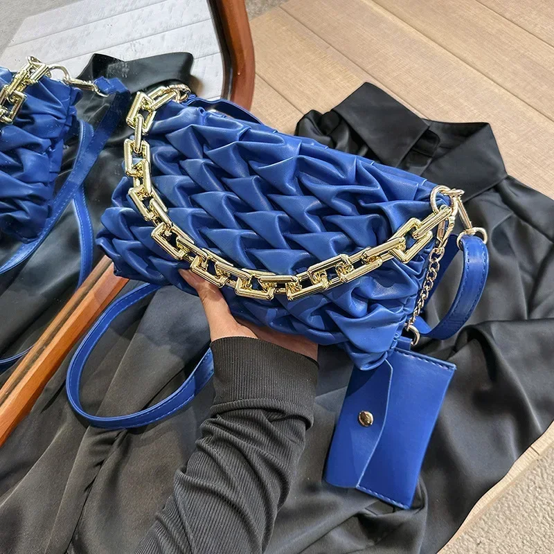 

2025 New Trendy Women's Ins Style Crossbody Bag - Spring/Summer Quilted Chain Small Square Bag, Stylish Shoulder Design