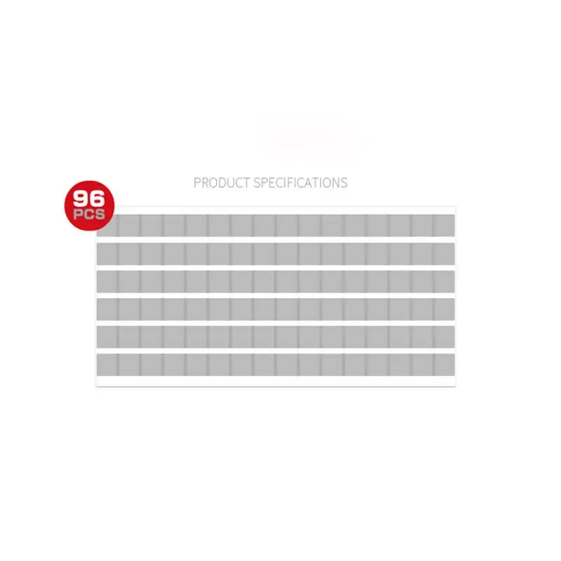 96pcs/Pack Model Fixing Tack Masking Putty For Model Railway Painting Spraying DCC Sound Speaker Fitting Model Putty