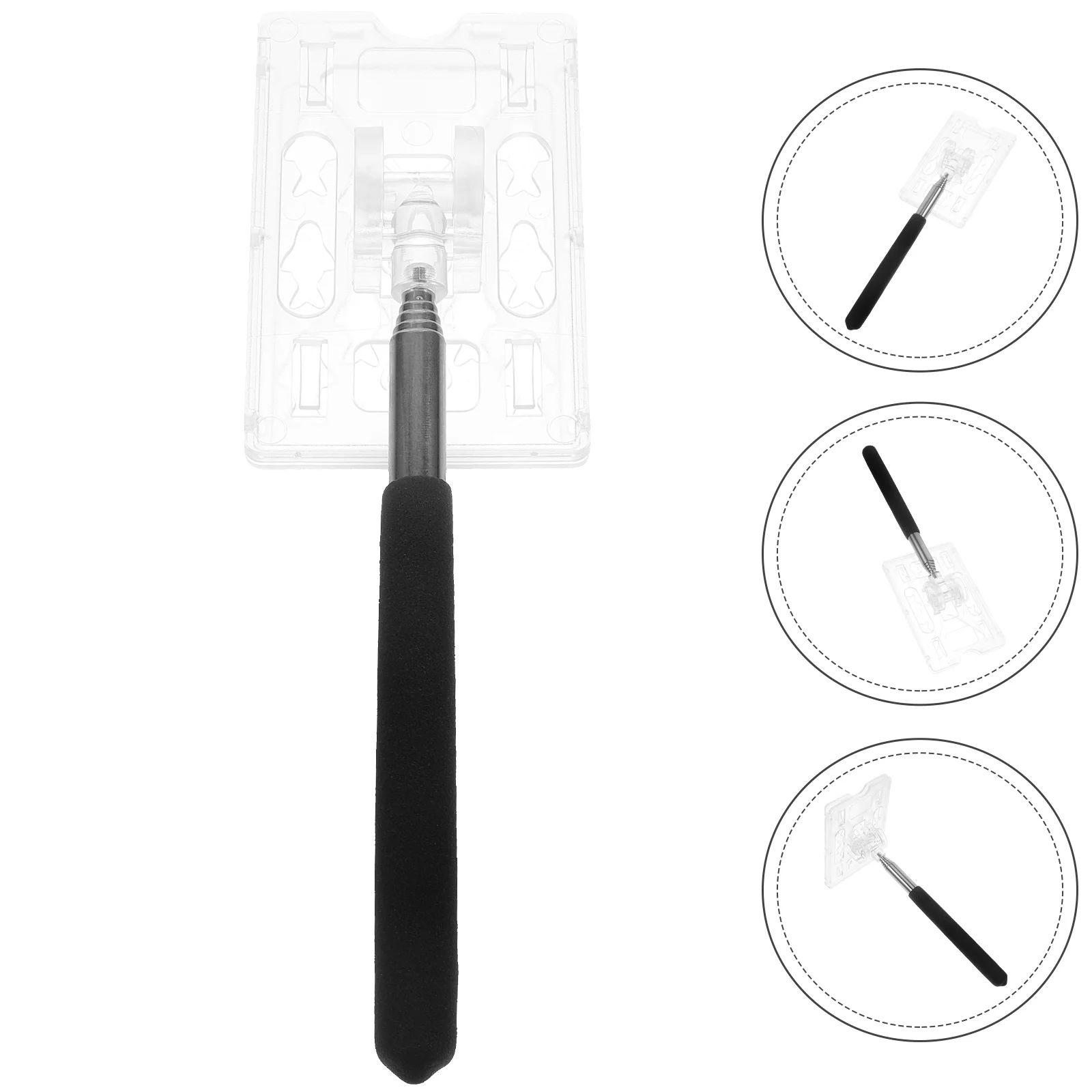 

Parking Card Rod Car Payment Holder Stick Plastic Toll Pass Holder Parking Sign Parts Accessories Car Payment Card