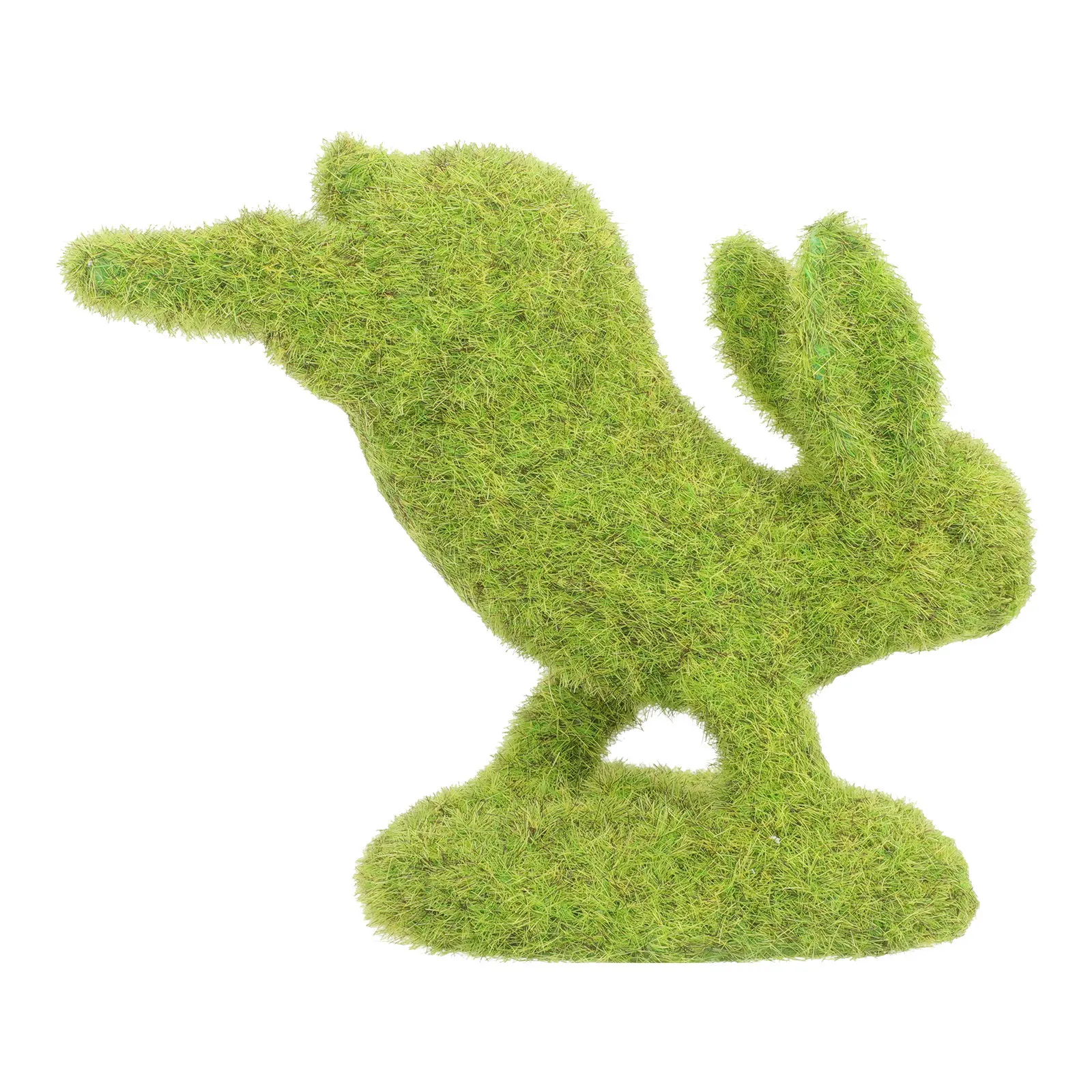 

1Pcs Simulation Flocking Rabbit Outdoor Micro Landscape Decor Miniature Garden Ornament Small Rabbit Easter Adornment Patio Lawn