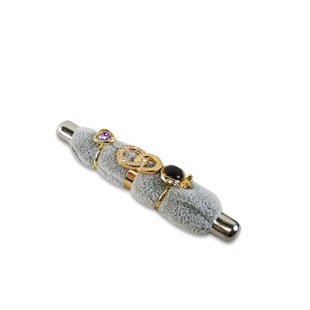 Velvet Ring Jewelry Storage Holder for Display