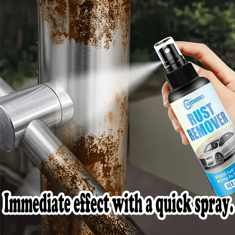 Multi-Purpose Rust Removal & Metal Renewal Spray - Powerful Rust Converter Formula for Iron & Metal Components, Non-Residue Solu