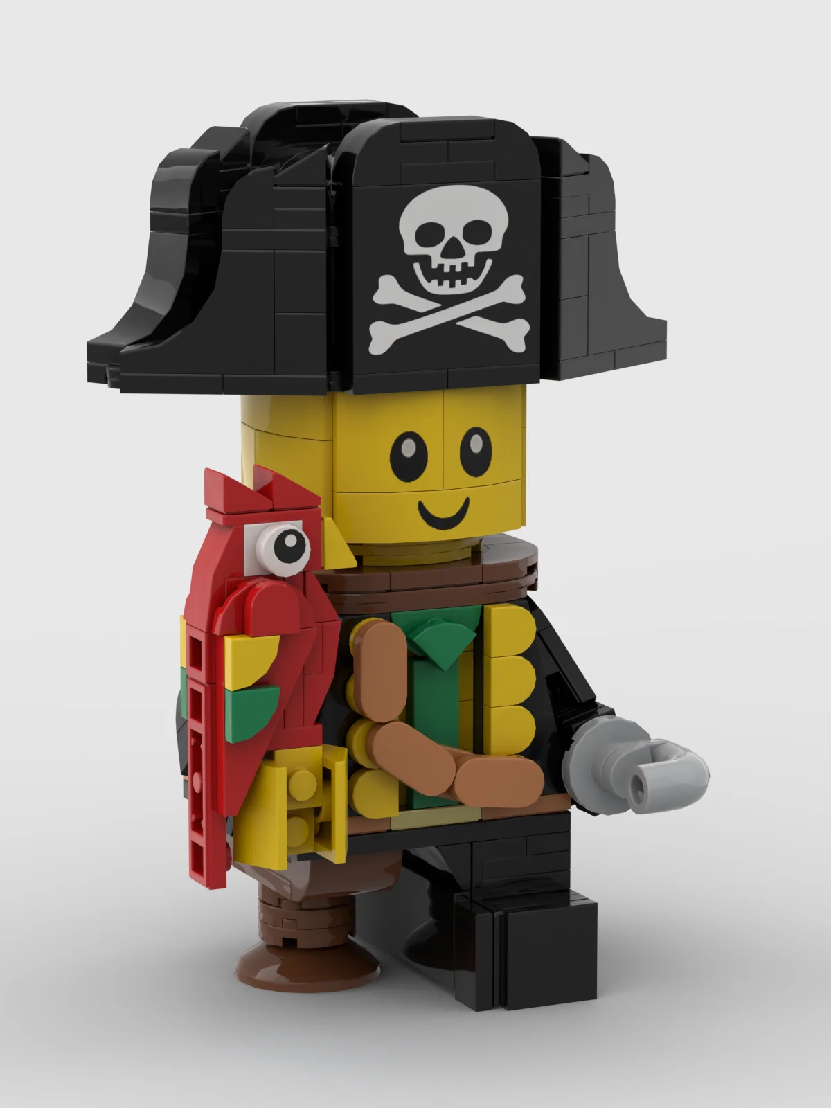 Picture 6: Pirate  Model Desktop Home Ornament, Ideal Holiday Birthday Gift for Collectors
