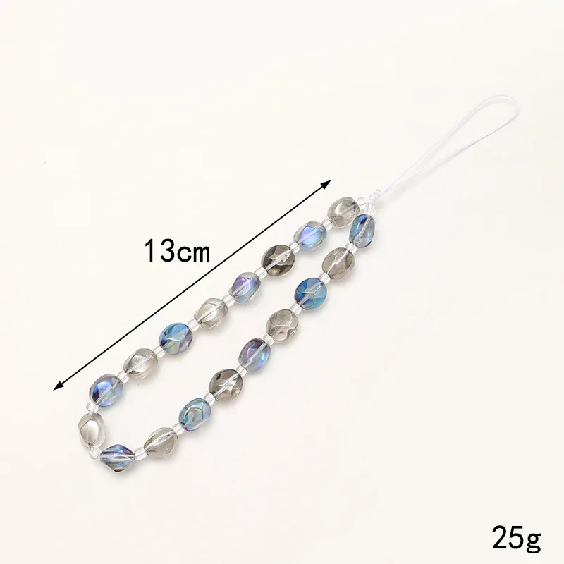 Beaded Crystal Mobile Phone Chain, Hand Strap, Phone Case, Hanger, Anti Drop Wrist Strap, Short Phone Strap, Female, New