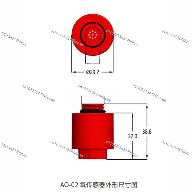 Replacement Exhaust Oxygen Sensor, Compatible with Exhaust Gas Testing Equipment