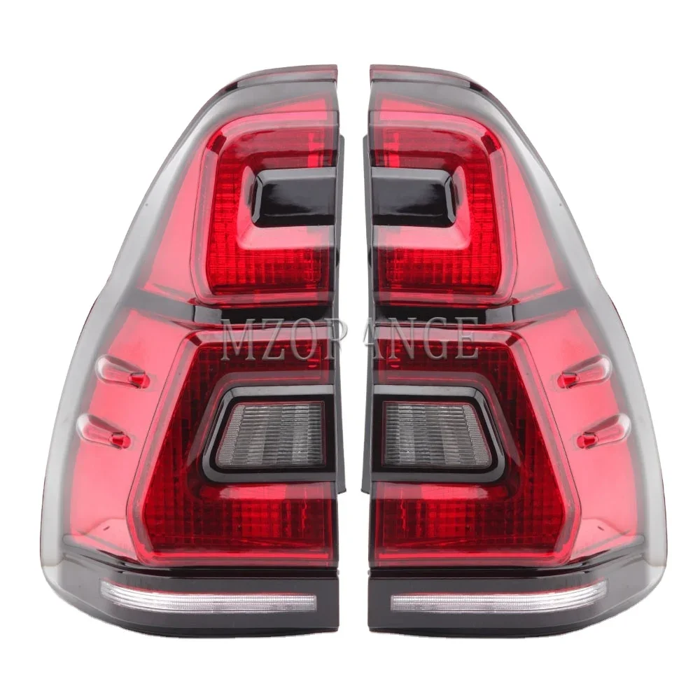 Taillight Upgrade Black Red Rear Light Tail Lamp LED Tail Light For Toyota Prado 2003 2004 2005 2006 2007 2008 2009