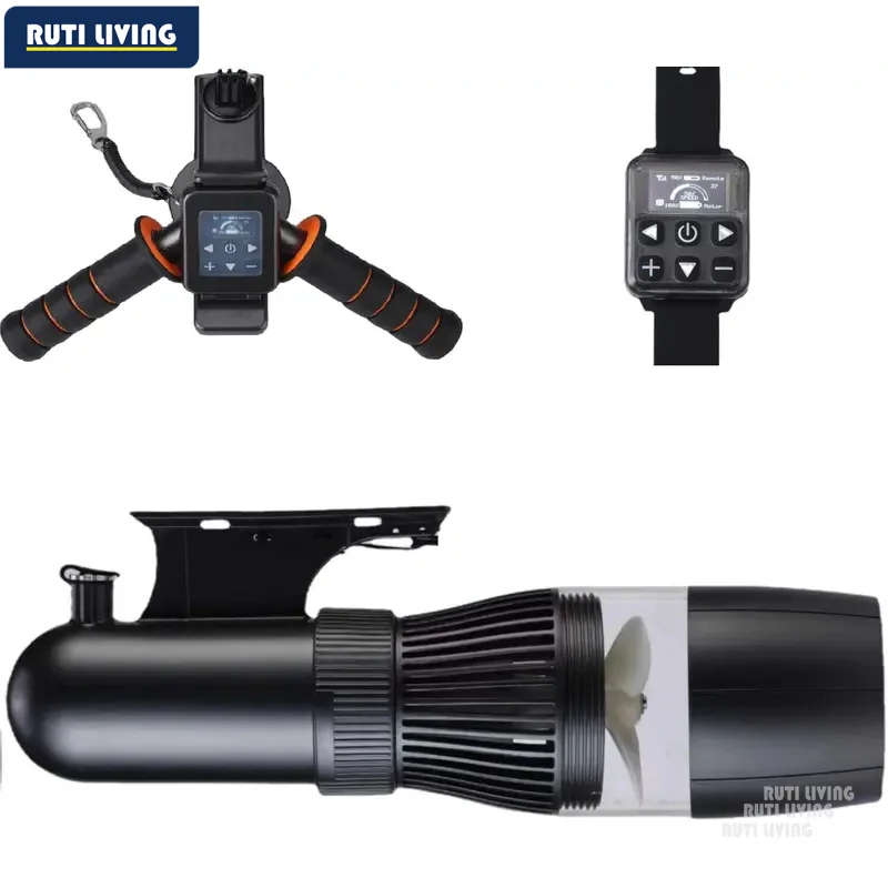 40m depth underwater water scooter, 60-minute removable battery, portable electric diving equipment