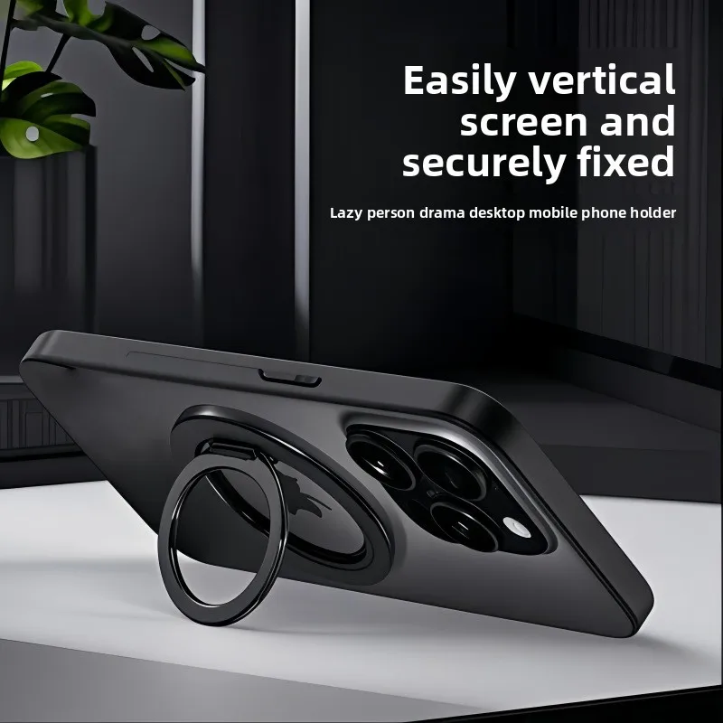 아이폰 17, 16, 15, 13, 14 및 12에 적합한 자석 휴대폰 케이스 홀더 360도 °   회전식 자석 휴대폰 홀더 링 브래킷 포함