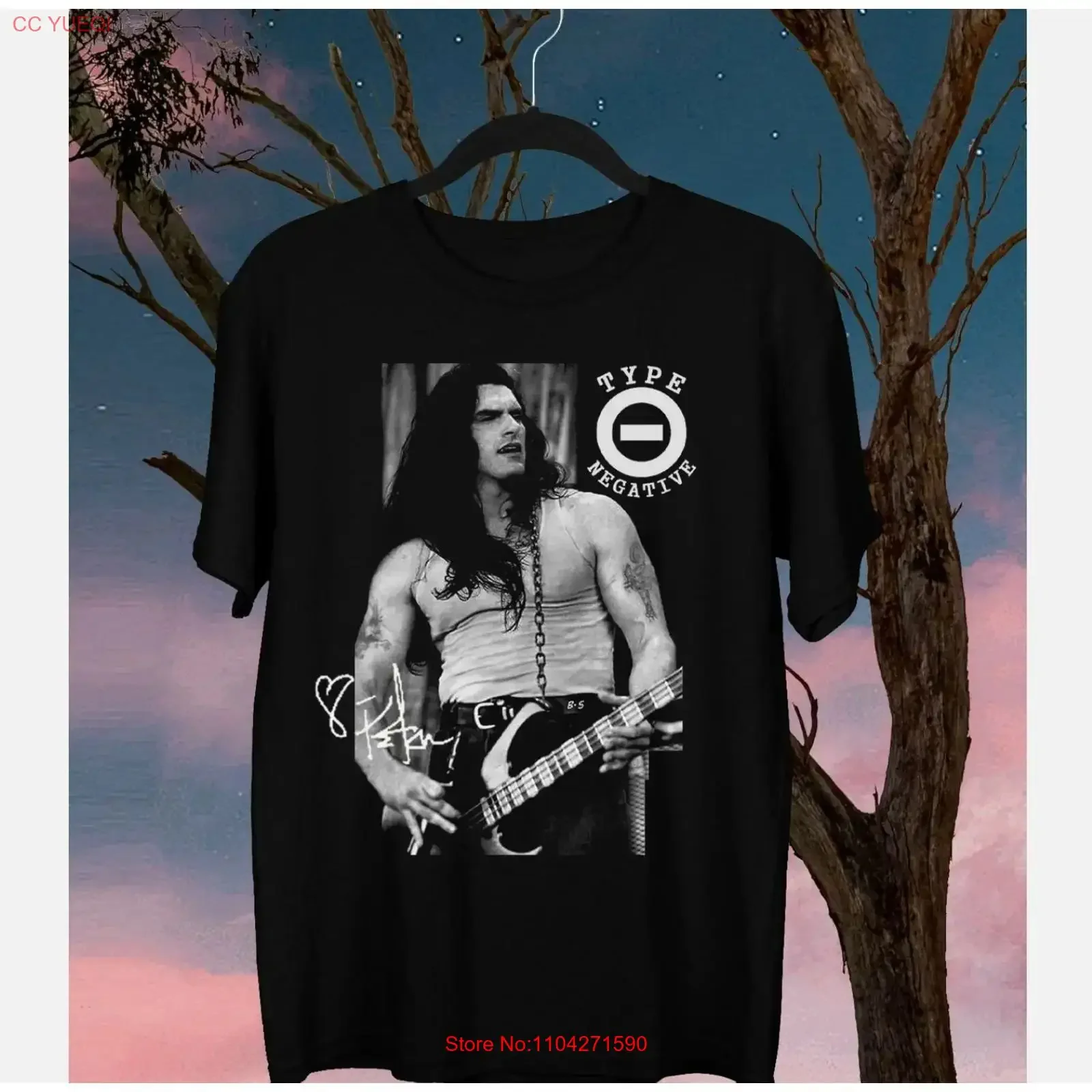 NEW Peter Steele Type O Negative Band Singer T Shirt Black All Size S 5Xl vintage Washed Soft homme Slightly Breathable