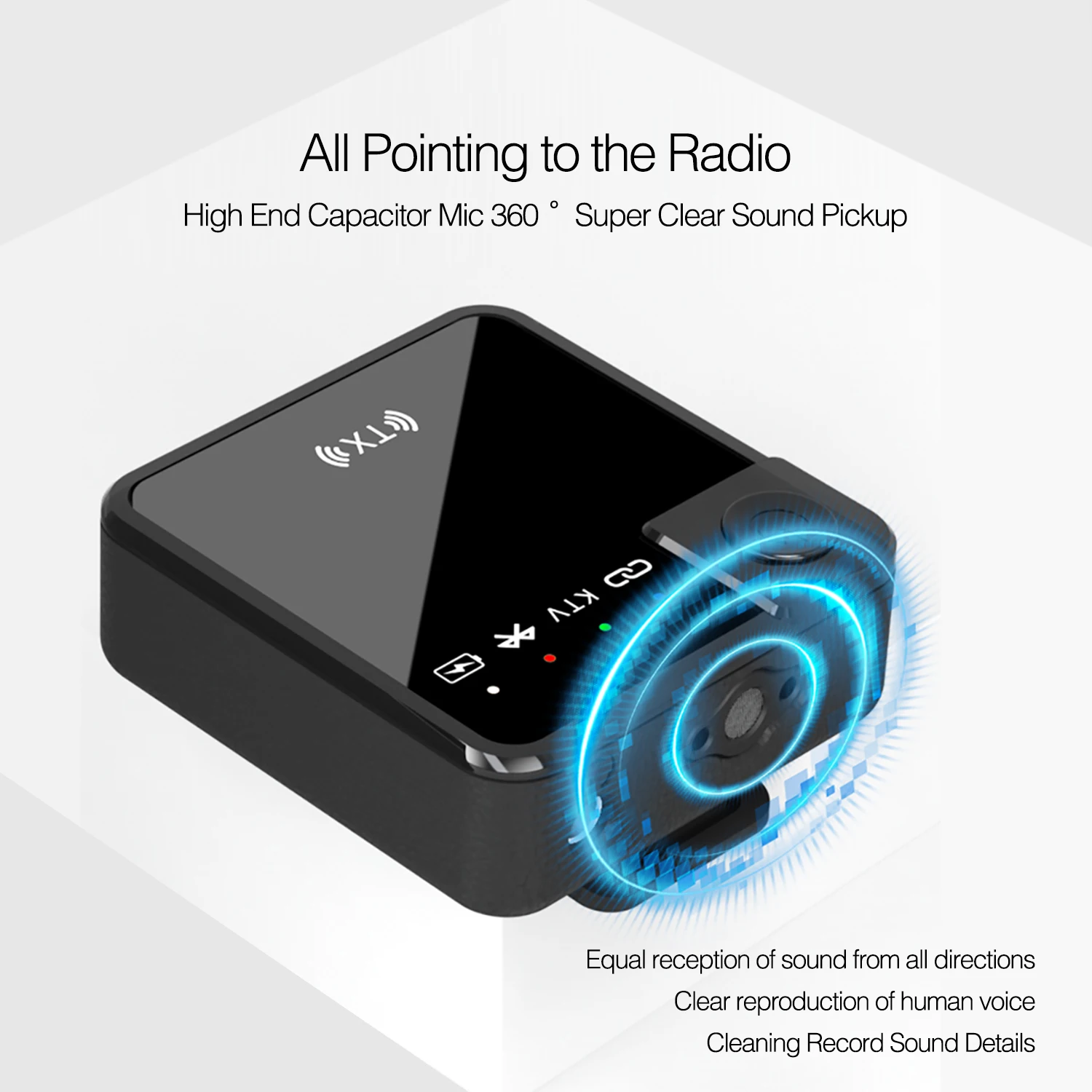 Fábrica 2.4g microfone de lapela sem fio gravação de áudio e vídeo para youtube/iphone/ipad/android/xiaomi/samsung microfone de jogo ao vivo