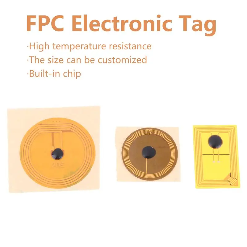 New 5/10Pcs FPC Small NFC Ntag213 Sticker RFID Tag Micro Chip 15MM 20MM 12*18MM Mini Micro NFC Tags For Supply Chain Management