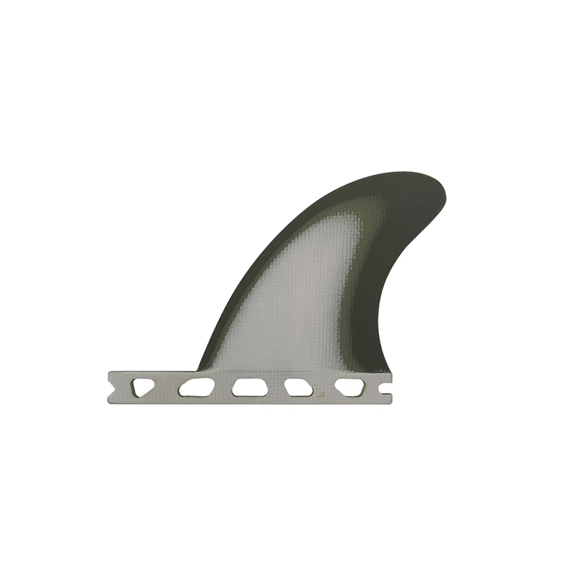 UPSURF-Surf Fins with Fiberglass, Single Tabs, Tri-fins Set, White Color, Single Tabs, High Quality, 3PCs