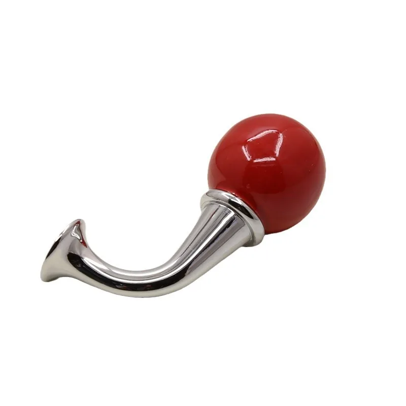 Ceramic Cabinet Shoes Wardrobe Door Handle Cream Wind Single Hole Creative Drawer Handle