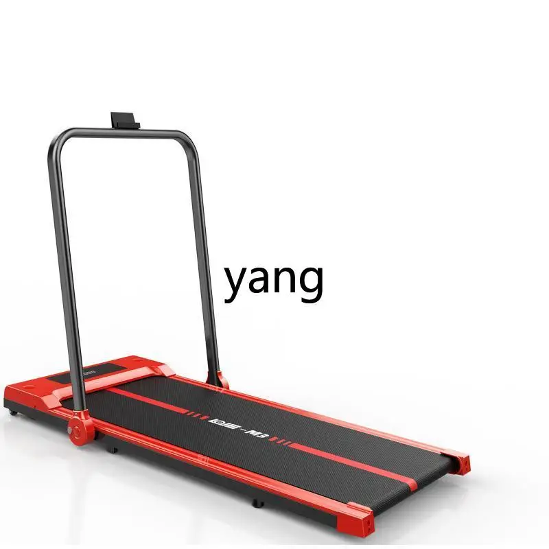 LMM household flat treadmill exercise fat loss recovery training easy storage foldable treadmill