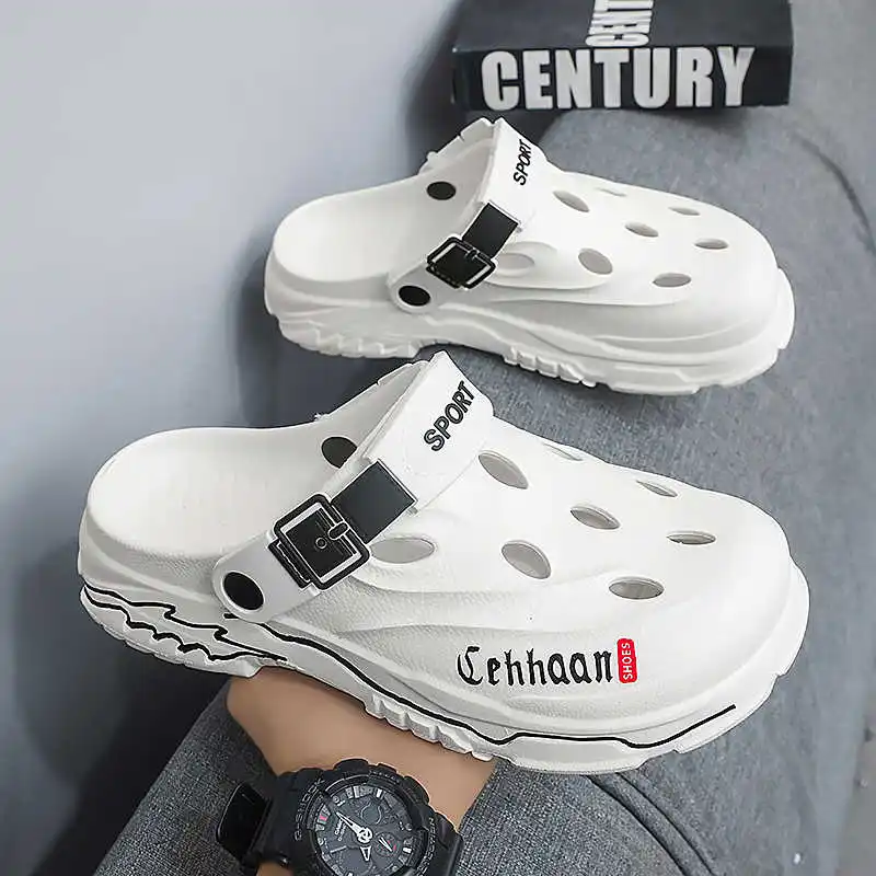 

Sumer T Strap Men Trainer Shoes Slippers Flip Flops For The Beach Shoes Sandals Sneakers Sport Boti Runner Chassure Premium