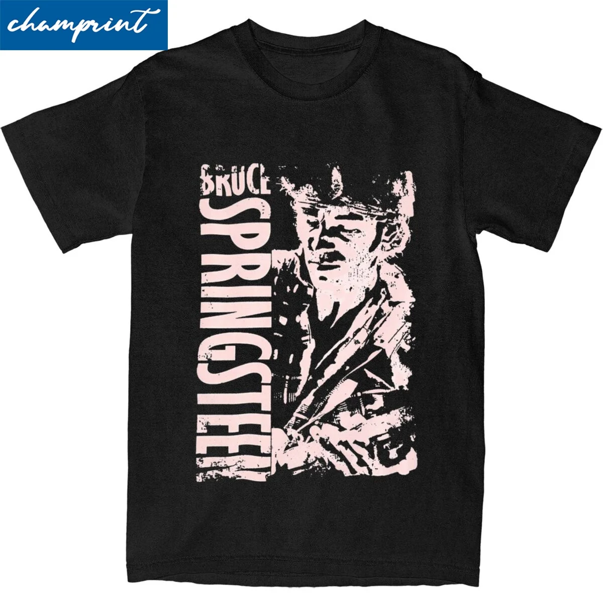 

Футболка Мужская/женская из чистого хлопка, с круглым вырезом