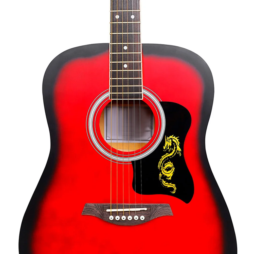 

10pcs Dragon Pattern Folk Classical Anti- Plates Bird Shape Acoustic Guitar Protector Scratch Plate