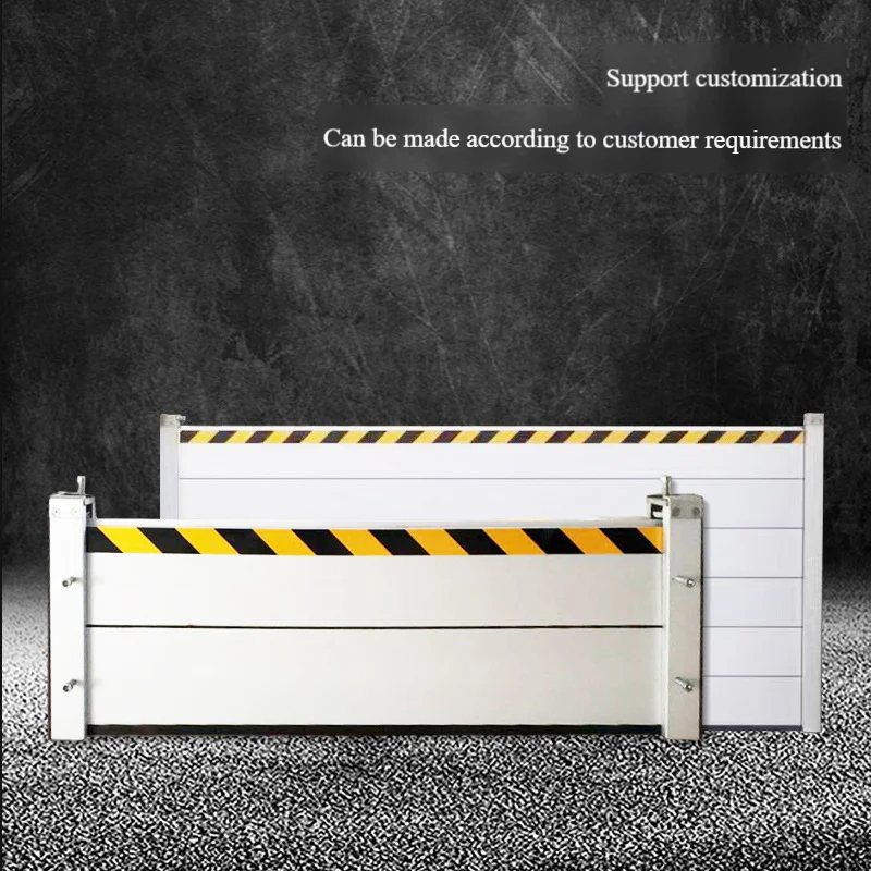 Aluminum alloy flood control board for underground garages, shop entrances subway exits & basements,serves as waterproof barrier