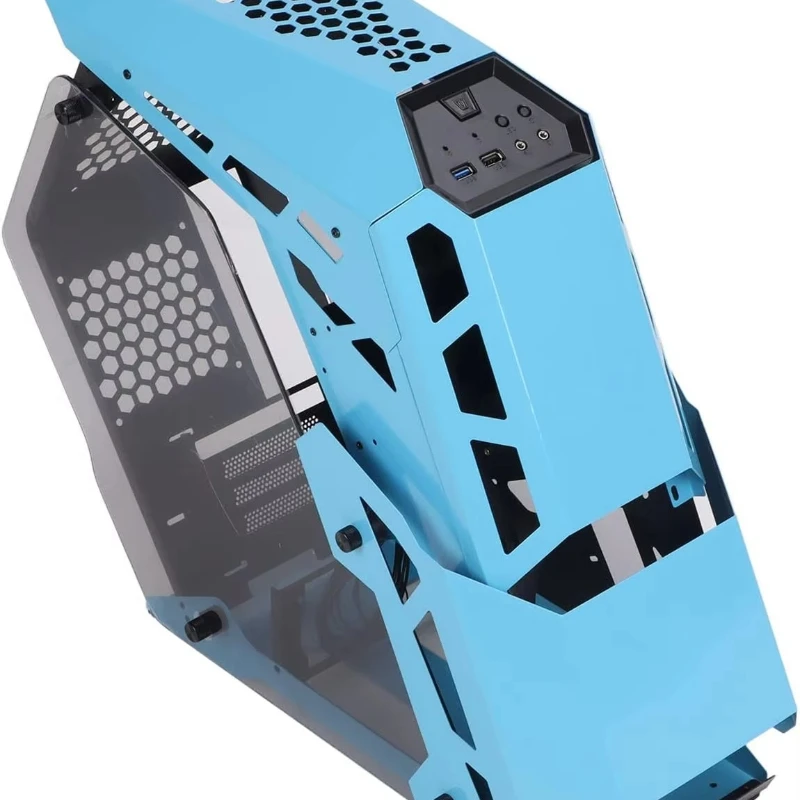 

Game computer case double-sided acrylic transparent panoramic design