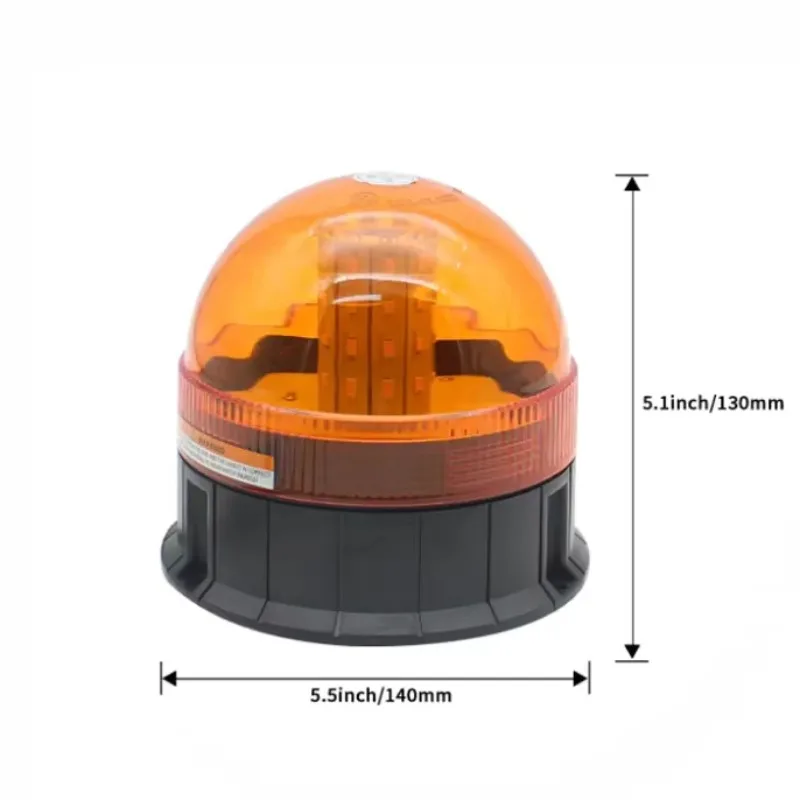 Truck Rotate Strobe Beacon Light Emergency Vehicle LED Safety Flashing Warning Lamp