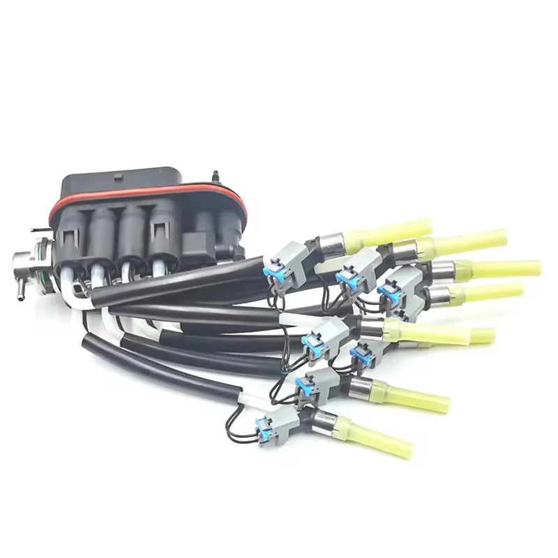 Unusual FJ504 89060440 17114163 93441235 2173029 8-Cylinder Fuel Spider Injector For Chevy Suburban Savana 5.0L 5.7L V8