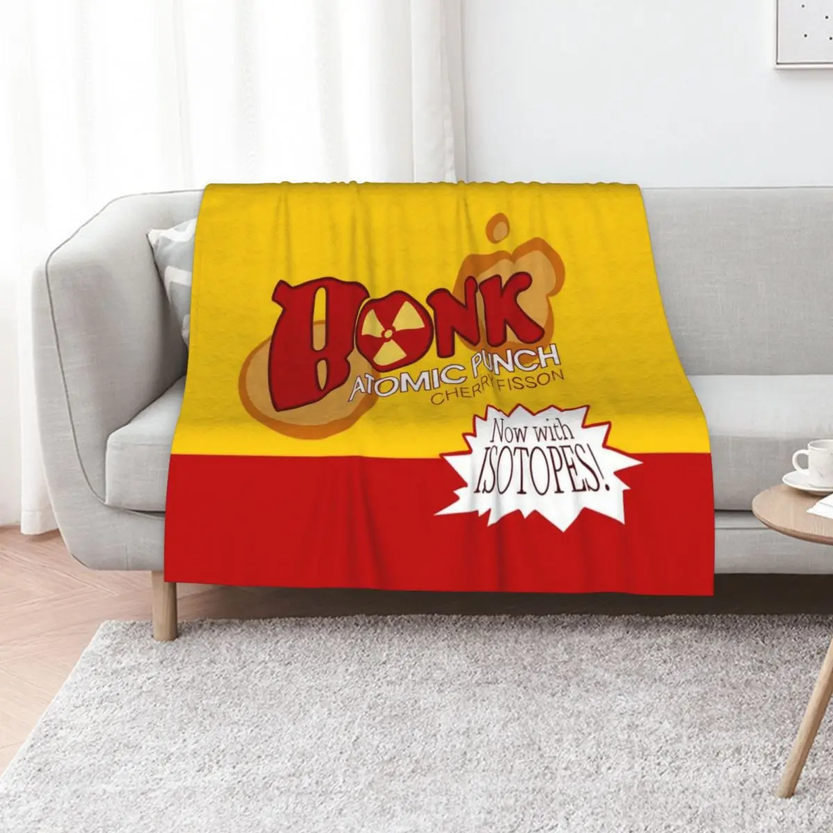 ATOMIC PUNCH Throw Blanket christmas decoration Soft Plush Plaid Nap Tourist Cute Plaid Bed covers Blankets