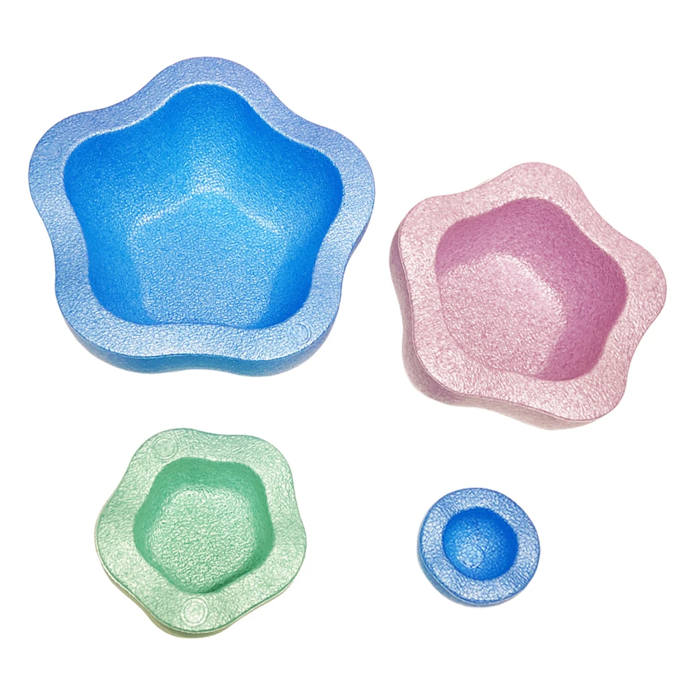 4Pcs Foam Balance Stepping Stone Non-Slip Toddler Stepping Stones Sensory Stepping Stones for Promoting Coordination Skills