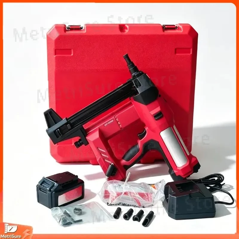 18V Cordless Concrete Nail Gun DCFN90 Lithium Battery Powered Nail Gun for Steel Concrete Fastening Heavy Duty Construction