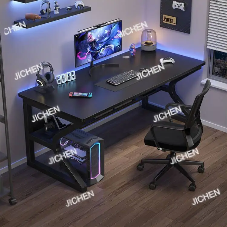 

Компьютерный стол, настольный стол, простой современный домашний утолщенный стол, простой киберспорт в спальне, студенческий стол