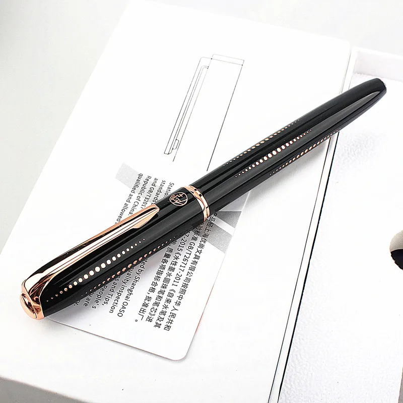 Picasso(Pimio) 916 luxury rose gold Fountain Pen Metal Ink Pen School Business Office Supplies Writing Gift Pen