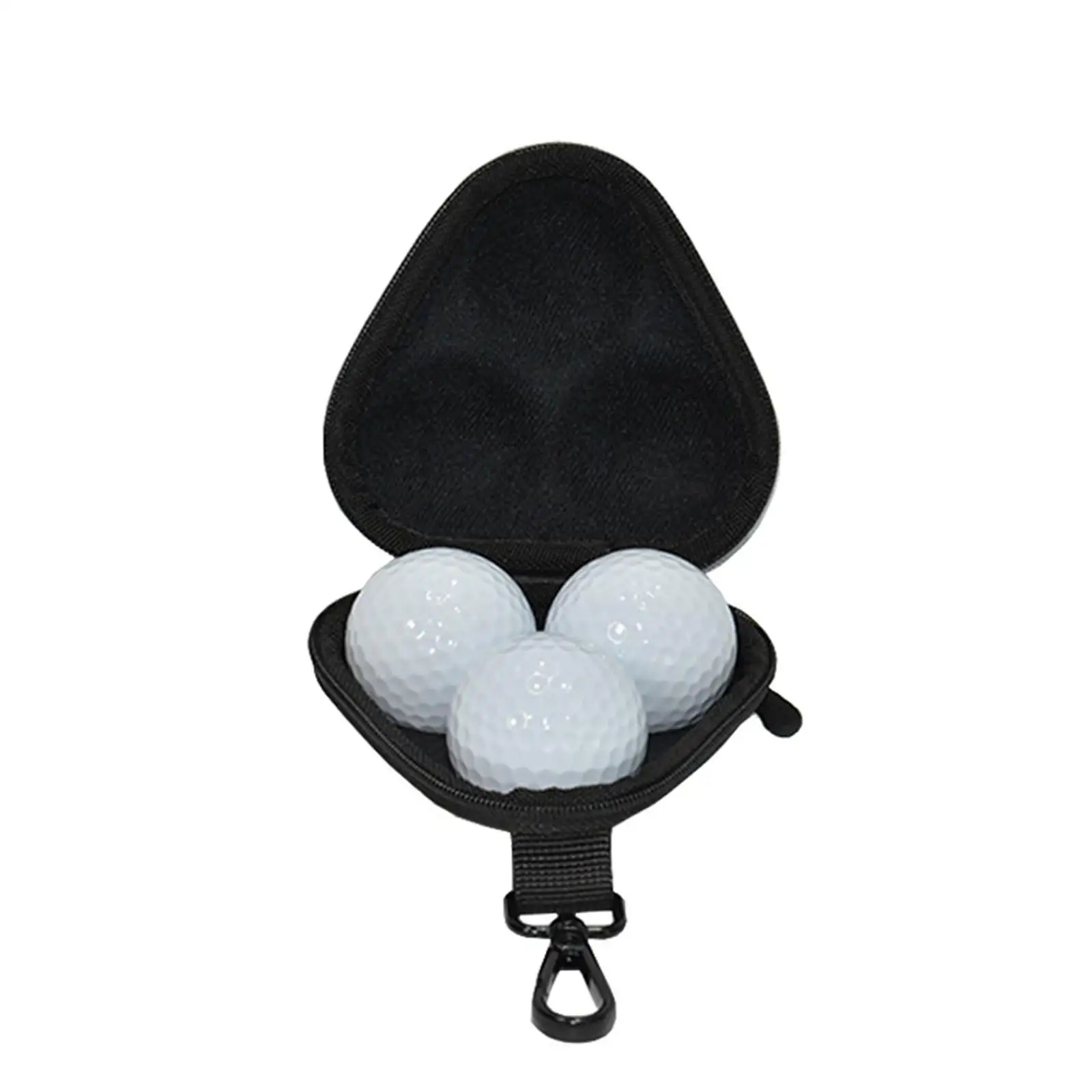 

Lightweight Golf Ball Pouch Organizer PU Leather Waist Golf Bag Holder for Golf Supplies Accessory Bag