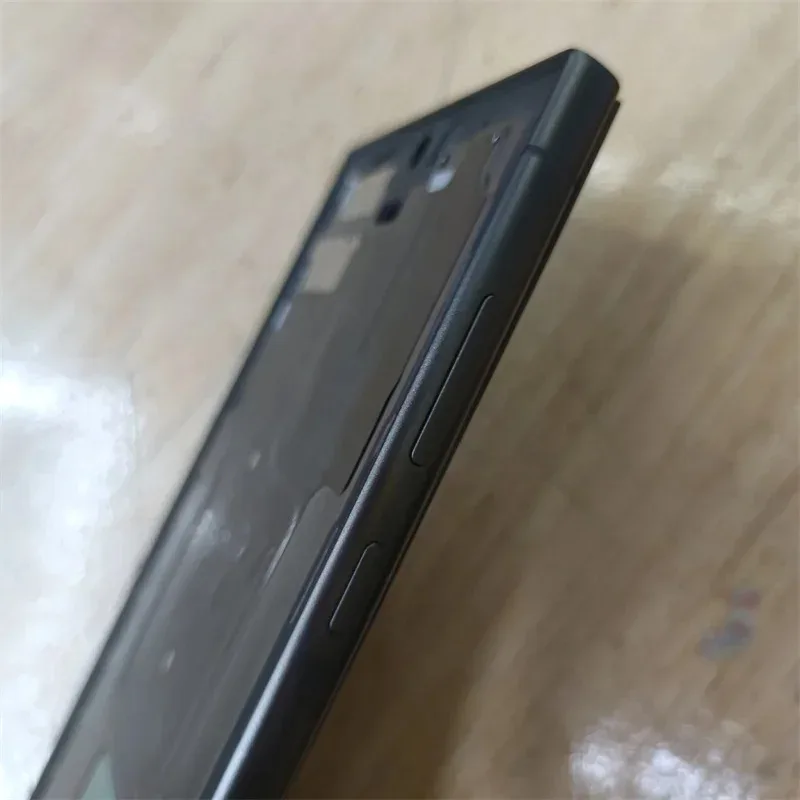 لهاتف سامسونج جالاكسي S24 الترا الإطار الأوسط + غطاء خلفي زجاجي مع أجزاء إصلاح عدسة الكاميرا #5