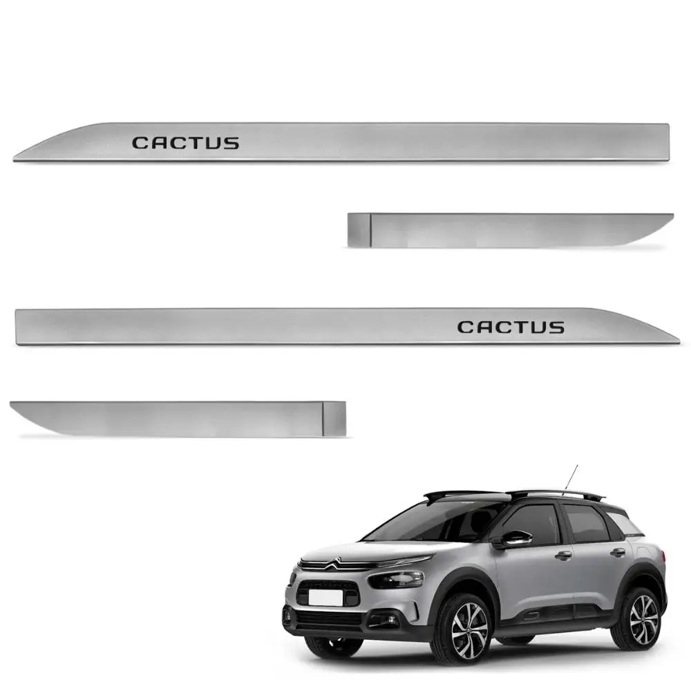 Cactus C4 Side Friso Set 2019 2024 Silver Aluminum Grey Silver