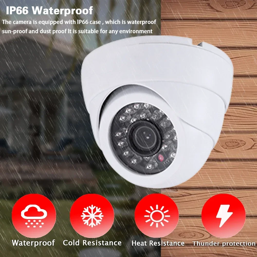 Face Detection Ahd  8MP/5MP Mini Dome CCTV Camera 24LEDS IR Night vision BNC intdoor Camera IR CUT Filter cctv AHD Camera