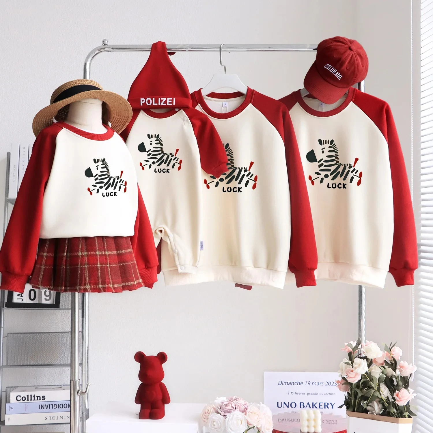 

‌ Новинка 2026: Семейный комплект к Новому году – зимние толстовки с длинным рукавом для родителей и детей, утепленные флисом, унисекс, семейные парные топы