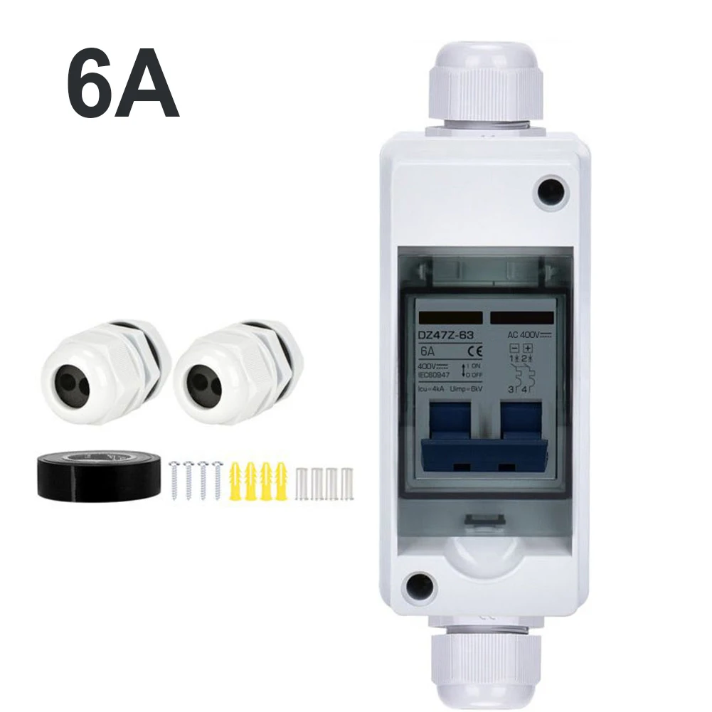 IP65 6-125A PV Disconnector  AC400V Solar Energy Disconnector New Waterproof Box Also Be Used For Household AC400V Circuit