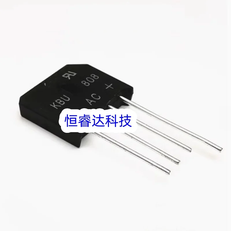 5pcs/lot KBU808 Bridge Rectifier Diode 8A 800V KBU-4 (SIP-4) Single Phase Full Wave 8 Amp 800 Volt KBU 808 Silicon new original