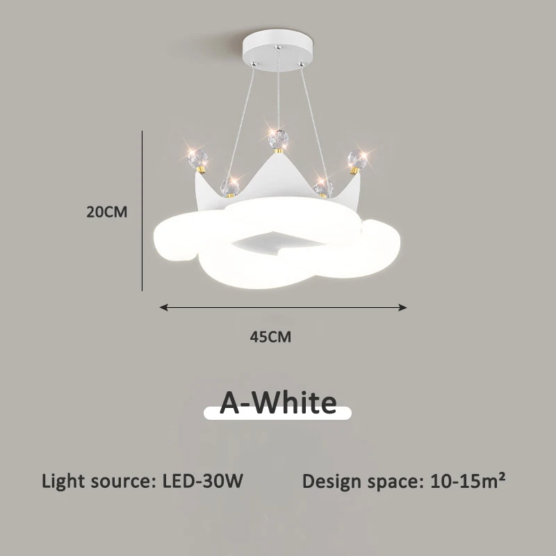 2025 Nieuwe Kinderkamer LED Hanglamp Woonkamer Restaurant Jongen Meisje Slaapkamer Volledige Spectrum Eye Kroonluchter Home Decor Licht