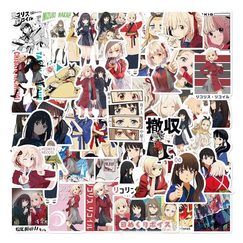 50/30/10PCS Kisaki Nana Inoue Taki Asaki Ayane Popular Animation Peripherals Laptop Notebook Decorative Stickers School Supplies