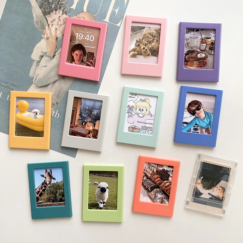 Ever-Changing Combination Creative Decoration Magnet Photo Frame For Fujifilm Mini 12 11 8 7+ Camera Film Color Photo Album