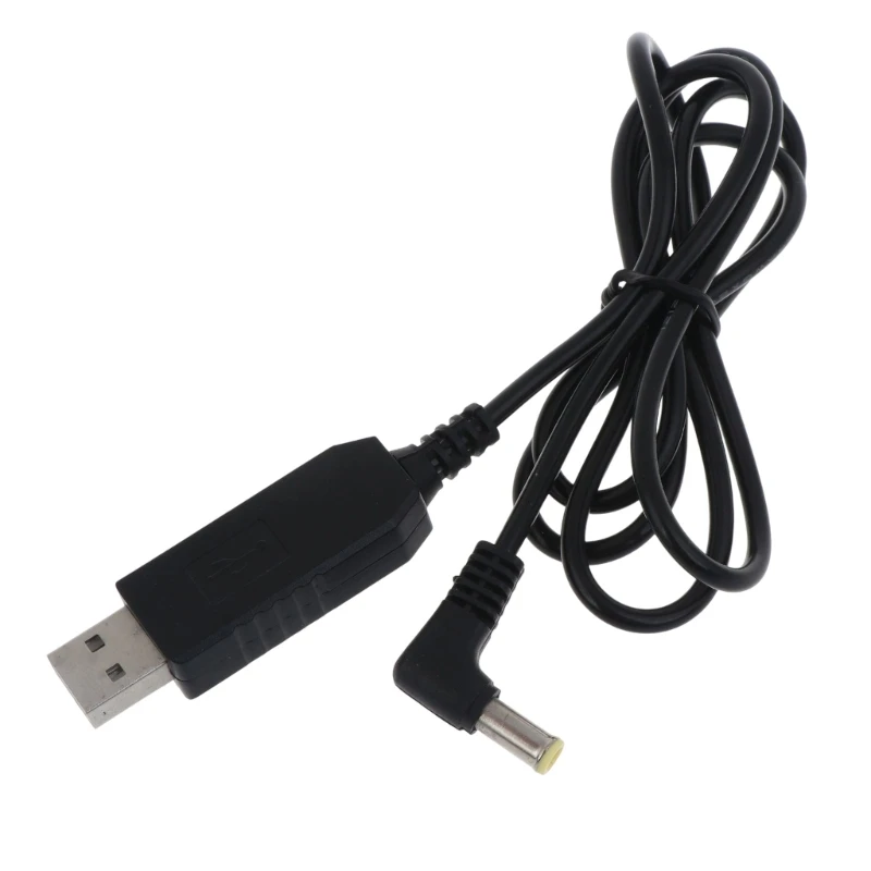 DC5V to DC12V USB Step Up Converter Cable 5.0x3.0mm Plug Power Cord Inside Positive&Outside Negative Plug