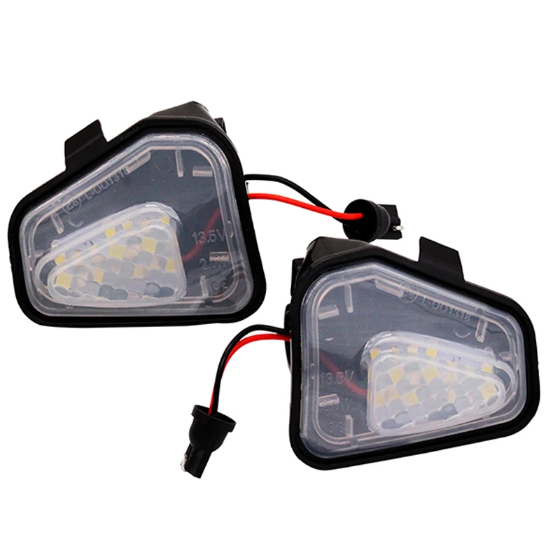 2PCS/SET LED Under Side Mirrors Lamp For CC B7 4motion Santana Scirocco EOS High Power Canbus for VW Volkswagen Passat