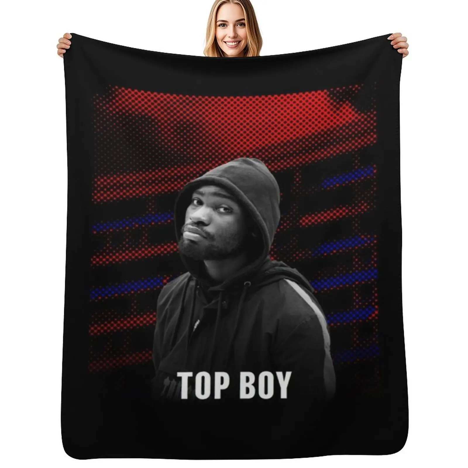 

SANTAN DAVE TOPBOY Throw Blanket No Pilling Soft Warm Blanket for Bed