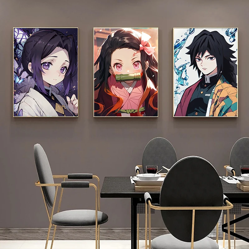 Demon Slayer 5D Diamond Painting Kits Agatsuma Zenitsu Diamond Embroidery Full Diamond Mosaic DIY Kamado Nezuko Decor Picture