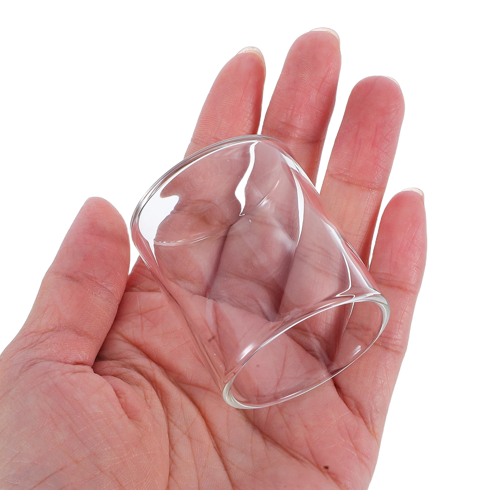 

Teapot Glass Dust Cover High Borosilicate Spout Lid Temperature Resistant for Kettle Coffee Carafe Spout Contamination